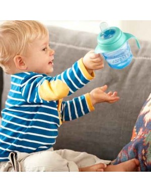 Philips Avent, Becher mit Trinkschnabel, Blau/Türkis, Ab 6 Mon.