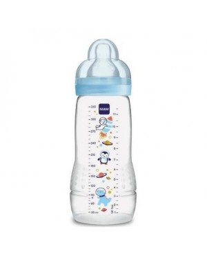 MAM,  Easy Active Baby Bottle, 330 ml., Blau