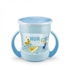 NUK  Mini Magic Cup, Trinkbecher, Hellblau,  Ab 6 Mon.