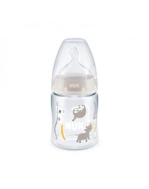 NUK  First Choice, Babyflasche, Rosa, 0-6 Mon.