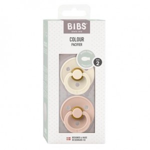 BIBS Colour 2er Pack, Gr. 2 (6+ Mon.), Symmetrisch - Latex