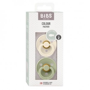 BIBS Colour 2er Pack, Gr. 2 (6+ Mon.), Symmetrisch - Latex