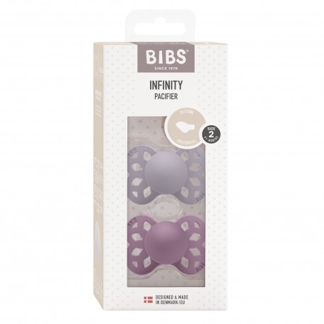 BIBS Infinity 2er-Set, Gr. 2 (6+ Mon.), Anatomisch - Silikon