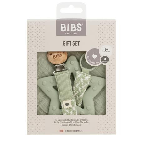 BIBS Babyset, My first 6 months, 3 Teile, Ivory