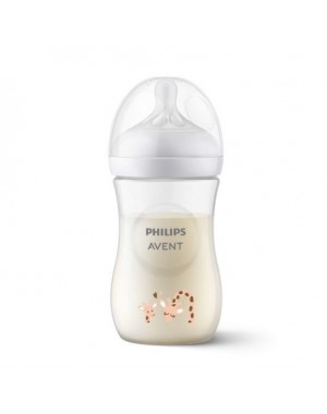 Philips Avent, Natural Response Milchflasche, 260 ml, Ab 1+ Mon