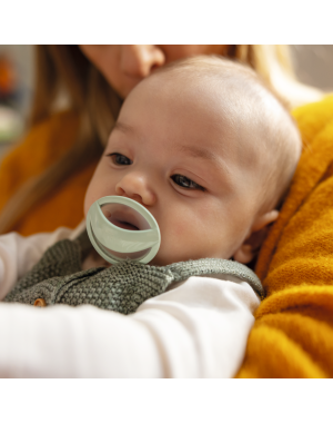 NUK Schnuller, Mommy Feel, Grün/weiß