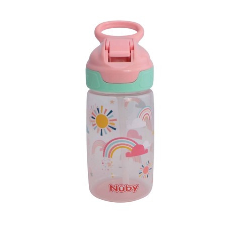 Nüby, Flip-it Sportflasche, 24+ Monate, Pink