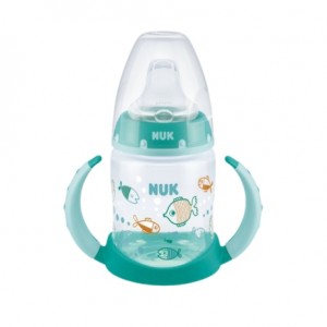 NUK First Choice+ Learner Bottle, Babyflasche, 150 ml, Fish