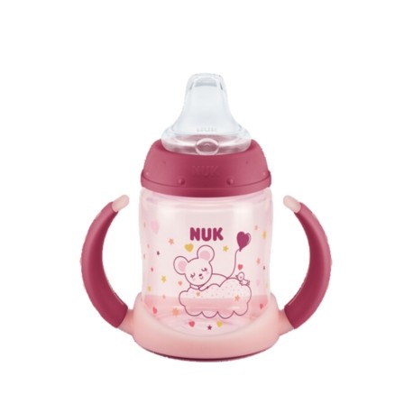 NUK First Choice+ Learner Bottle Night, Babyflasche, 150 ml, Girl