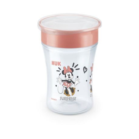 NUK Mini Magic Cup, Disney trinkbecher, Minnie red,  Ab 8 Mon.