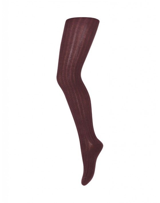 Kinderstrumpfhose aus Merinowolle, Grape Skin