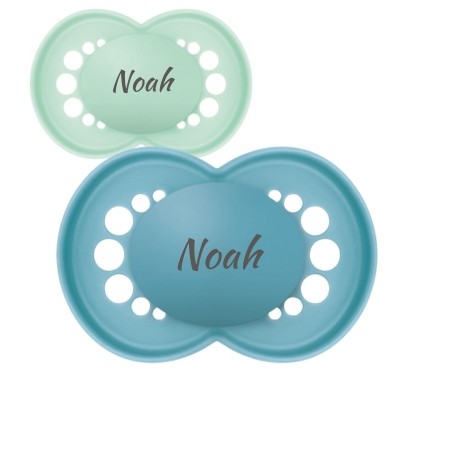 MAM Original,  Gr. 3 (16-36 Mon.), Symmetrisch - Silikon, Schnuller mit Namen