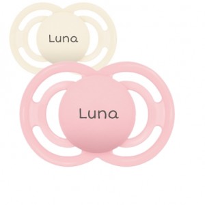 MAM Perfect,  Gr. 3 (16-36 Mon.), Symetrisch - Silikon, Schnuller mit Namen