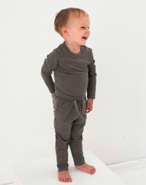 Schnürbare Bundhose aus 100% Merinowolle für Baby, OEKO-TEX®