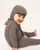 Schlupfmütze aus 100% Bio-Merinowolle für Babys und Kinder, Feine Qualität - 1 Stofflage, OEKO-TEX®