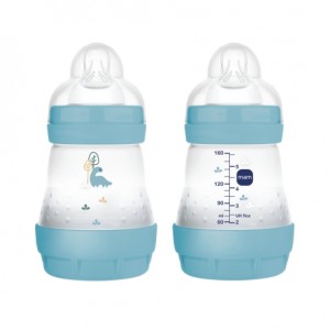 MAM,  Easy Start Anti-Colic, 160 ml., Blau