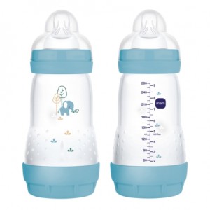 MAM,  Easy Start Anti-Colic, 260 ml., Blue, 2er-Set