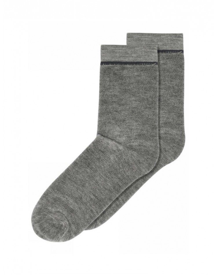 MP Socken, umgekehrte Frotté-Wollsocken für Damen