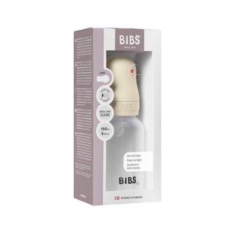 BIBS Babyflasche, Babyflasche - Komplettset, 150 ml