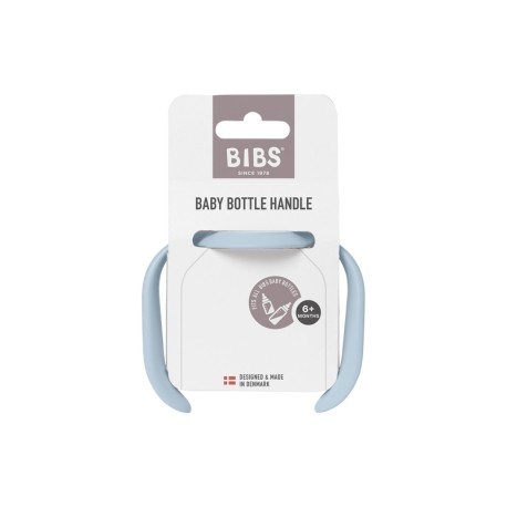 BIBS Flaschengriffe, Baby Blue, 6 Monate