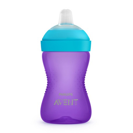 13: Philips Avent My Grippy Spout Cup (9 mdr+) 300ml - lilla/turkis