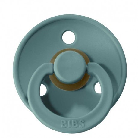 BIBS Colour, Str. 1 (0-6 mdr.) , Rund - Latex, Sutter med navn