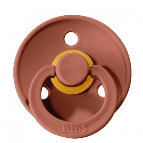 BIBS Colour, Str. 1 (0-6 mdr.) , Rund - Latex, Sutter med navn