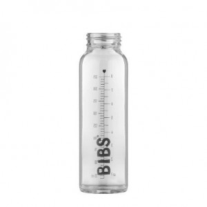 BIBS Glass Bottle, Sutteflaske i glas, Del af et sæt, 225 ml.