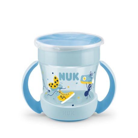 Nuk  Mini Magic Cup, Drikkekop, Lyseblå,  6+m
