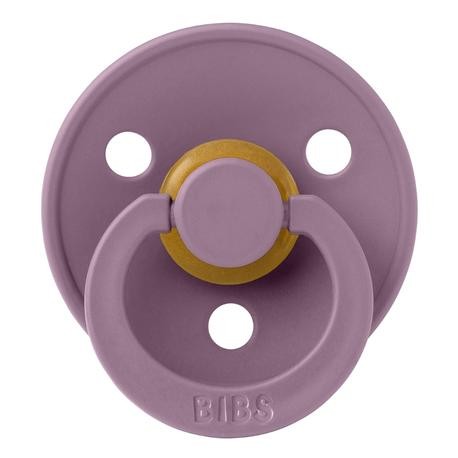 BIBS Colour, Str. 1 (0-6 mdr.) , Rund - Latex, Sutter med navn