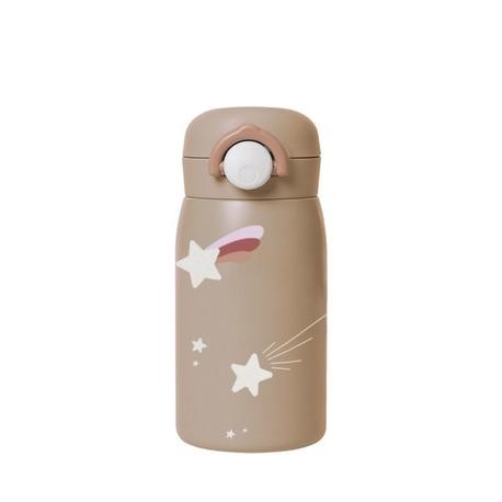 4: Water Bottle - Small - Shooting Star - Caramel