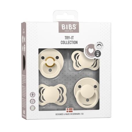 Bibs Try-it-collection, Str. 2 (6+ mdr.), Ivory