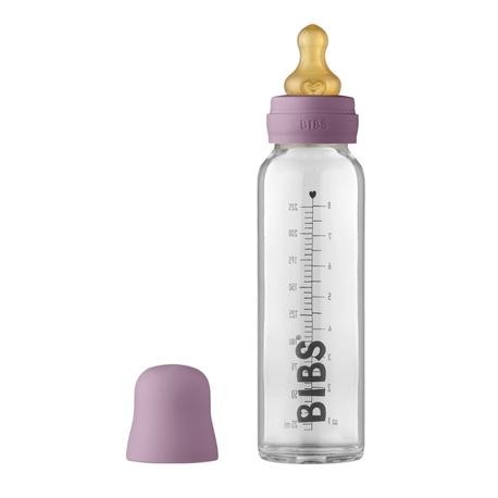 Se BIBS Bottle - Komplet Sutteflaskesæt - Stor - 225 ml. - Mauve hos byhappyme.com