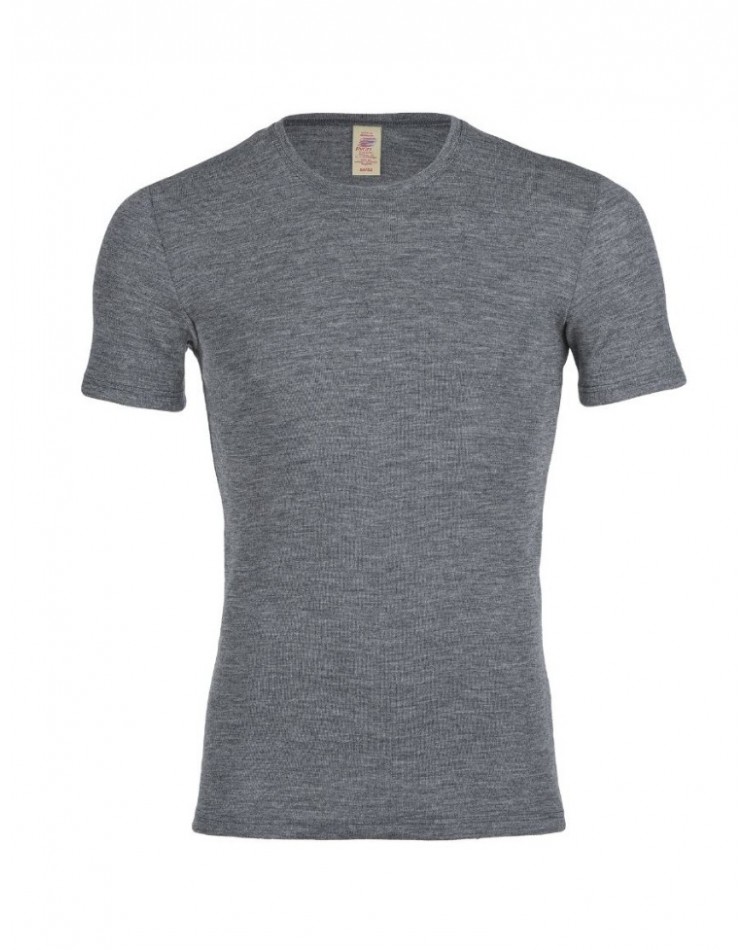 T-shirt i 100% merino uld til herre