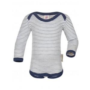 Body i merinould, Nature/navy-blue