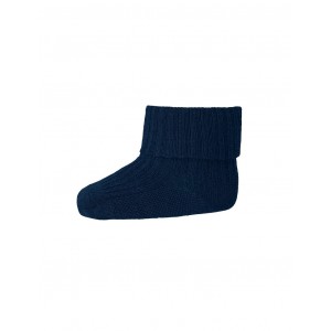 Baby ankel strømper i merino uld med ombuk, OEKO-TEX®