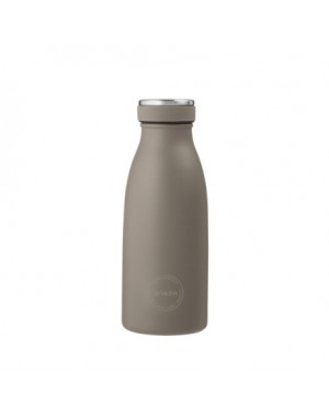 Aya&Ida,  Drinking Bottle, Drikkeflaske med låg, 350 ml, Driftwood