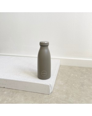 Aya&Ida,  Drinking Bottle, Drikkeflaske med låg, 350 ml, Driftwood