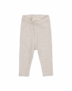 Leggins i 100% merino uld til baby og børn