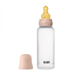 BIBS Baby Bottle, Sutteflaske - Komplet sæt, 270 ml