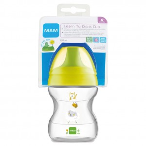 MAM,  Learn To Drink Cup -muki, 190 ml, Green