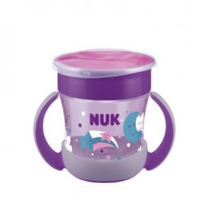 NUK  Mini Magic Cup Night, Muki, Violetti, Yli 6 kk