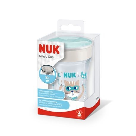 NUK  Magic Cup -muki, Muki, Valkoinen, Yli 8 kk