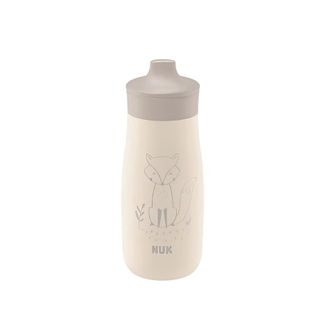 NUK, Mini Me Sip, Juomapullo - Teräs, 9+ kk - 300 ml