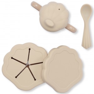 Konges Sløjd, Set coquillage, Set vaisselle 3 pièces Shell, Disponible en différentes versions