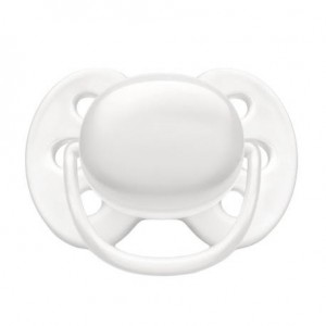 PHILIPS AVENT Ultra Soft, Taille 1 (0-6 mois), Anatomique - Silicone, Artic White,