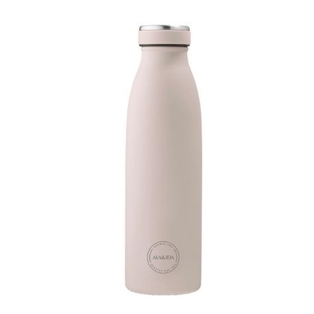 Gourde Thermos Rose 500ml acier inoxydable I-Drink
