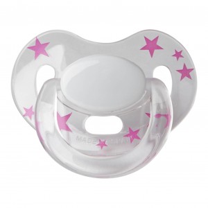 MAXIBABY, Taille 2 (6+ mois), Anatomique - Silicone, Tetine personnalisée