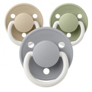 BIBS De Lux Night, One size (0-36 mois), Ronde - Silicone
