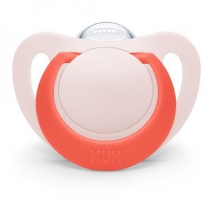 NUK Star,  Taille 2 (6-18 mois), Physiologique - Silicone